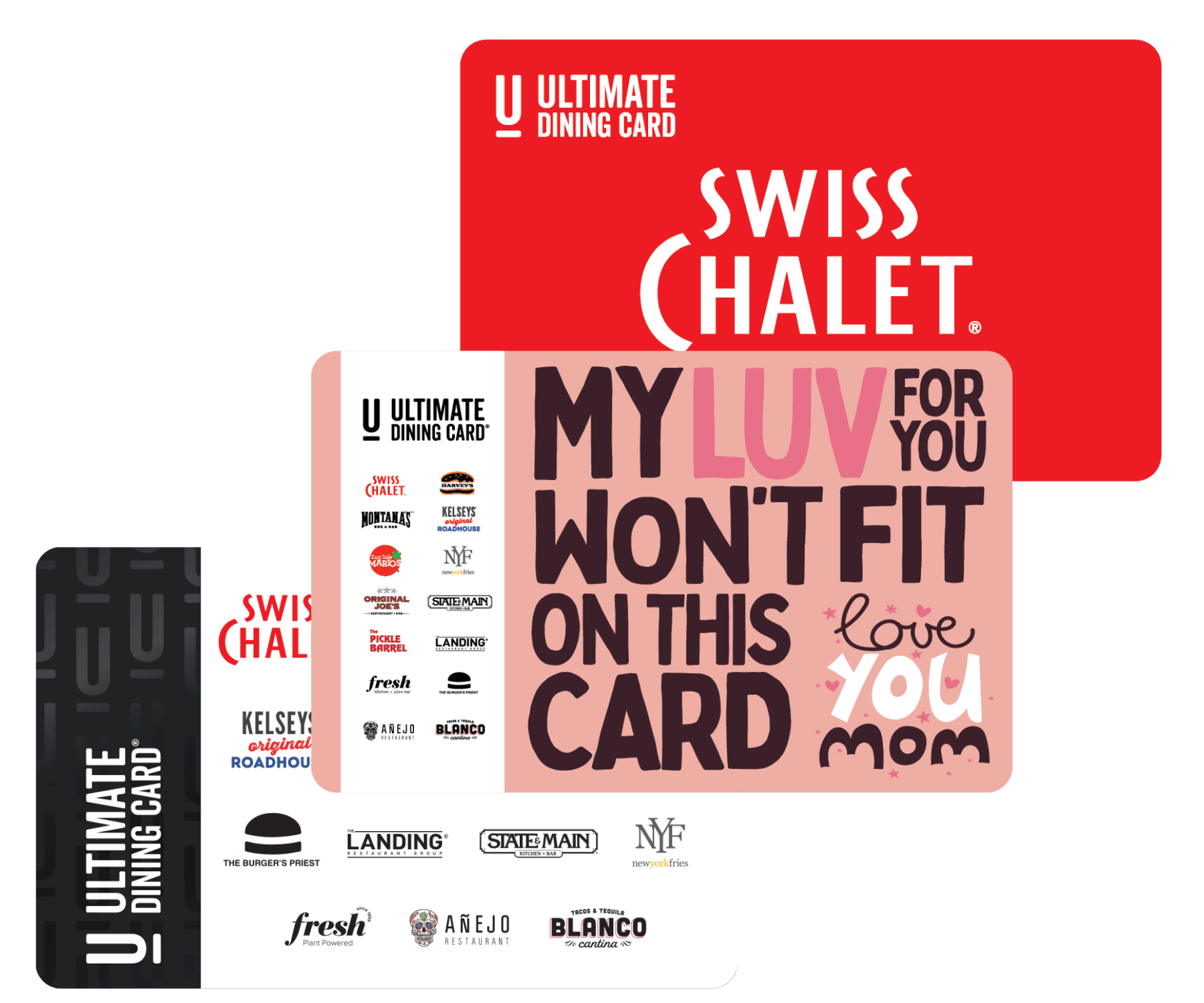 Swiss Chalet Mother's Day Gift Cards